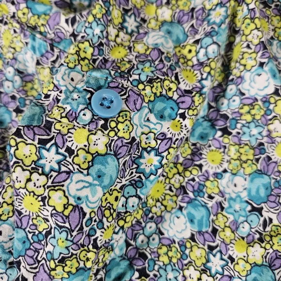 Caribean Joe Floral Button-Up Shirt Size XL - Picture 7 of 8